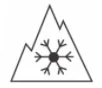 3 peak snowflake symbol.